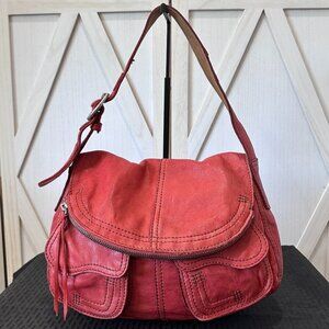 Lucky Brand Italian Leather Stash Hobo
